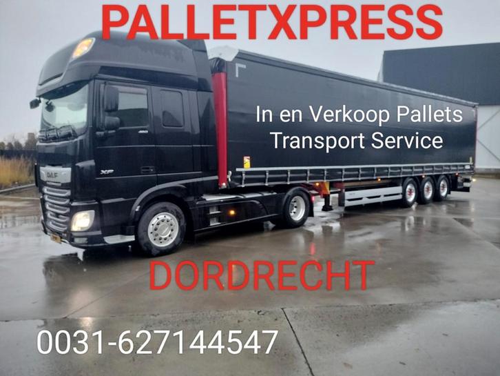 In- verkoop pallets, Doe-het-zelf en Verbouw, Hout en Planken, Zo goed als nieuw, Pallet, Overige houtsoorten, Minder dan 200 cm