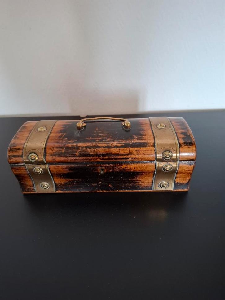 Antiek Vintage Juwelenkistje, Antiek en Kunst, Antiek | Woonaccessoires, Ophalen of Verzenden