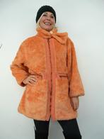 *Abfab Vintage Zacht Oranje Faux Fur Mantel L*, Maat 42/44 (L), Oranje, Zo goed als nieuw, Cose di Simona