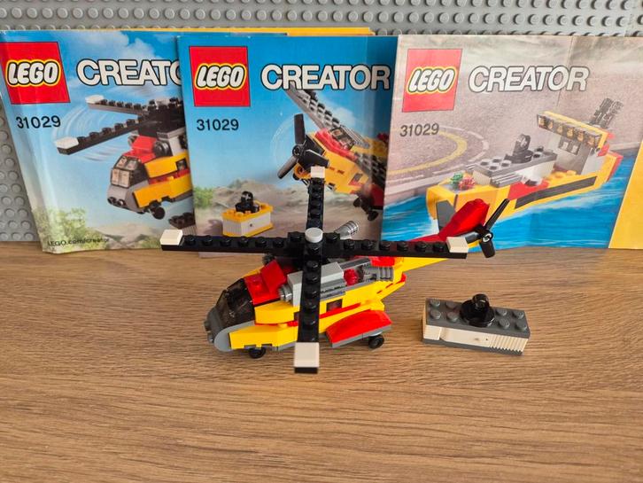 LEGO Creator 31029 - Transport Helikopter, Kinderen en Baby's, Speelgoed | Duplo en Lego, Zo goed als nieuw, Lego, Complete set