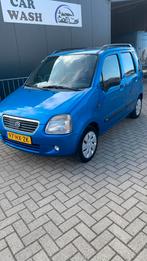 Suzuki Wagon R+ 1.3 2002 Blauw, Auto's, Voorwielaandrijving, 4 cilinders, 905 kg, Origineel Nederlands