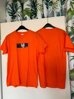 Koningsdag 2 dezelfde katoenen shirt met foto koning, Ophalen of Verzenden, Shirt of Longsleeve