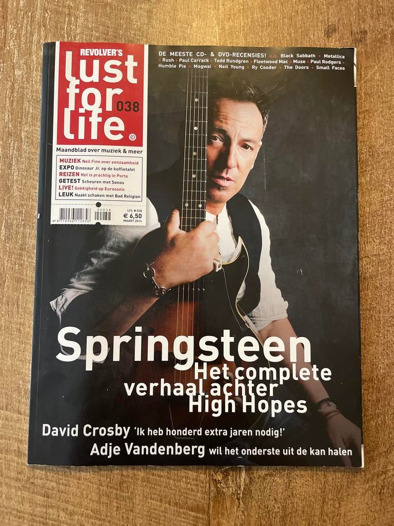Lust for Life - Maart 2014 - Springsteen, Boeken, Tijdschriften en Kranten, Ophalen of Verzenden, Gelezen, Muziek, Film of Tv