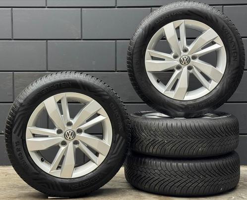 Originele 15 inch VW Polo 2G Sassari 5x100 ET40 All Season, Auto-onderdelen, Banden en Velgen, Banden en Velgen, All Season, 15 inch