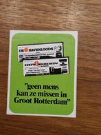 2719 Oude Rotterdamse krantensticker, Verzamelen, Ophalen of Verzenden
