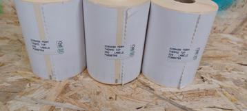 Thermo Labels - 220 stuks per rol beschikbaar voor biedingen