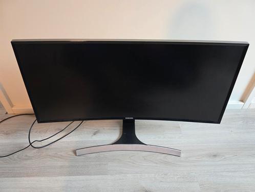 Samsung 34" curved Wide Flat Panel 3440x1440, Computers en Software, Monitoren, Gebruikt, 60 Hz of minder, DisplayPort, HDMI, VGA