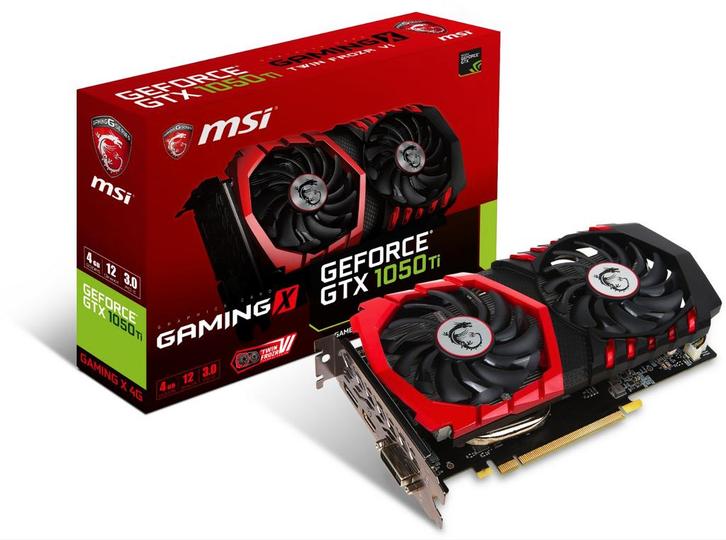 Geforce GTX 1050 Ti - Goede Gaming Videokaart, Computers en Software, Videokaarten, Gebruikt, Nvidia, PCI-Express 3.0, GDDR5, HDMI
