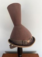 Vintage grijze wolvilten hoed van Frank Govers, Ophalen of Verzenden, Zo goed als nieuw