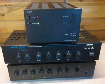 Toa a-506a , paso ax-3060 , toa vp-1060b div. Versterkers beschikbaar voor biedingen