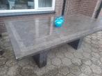 natuursteen tuintafel 200 X 100, Tuin en Terras, Tuintafels, Ophalen, Gebruikt, Rechthoekig, Overige materialen