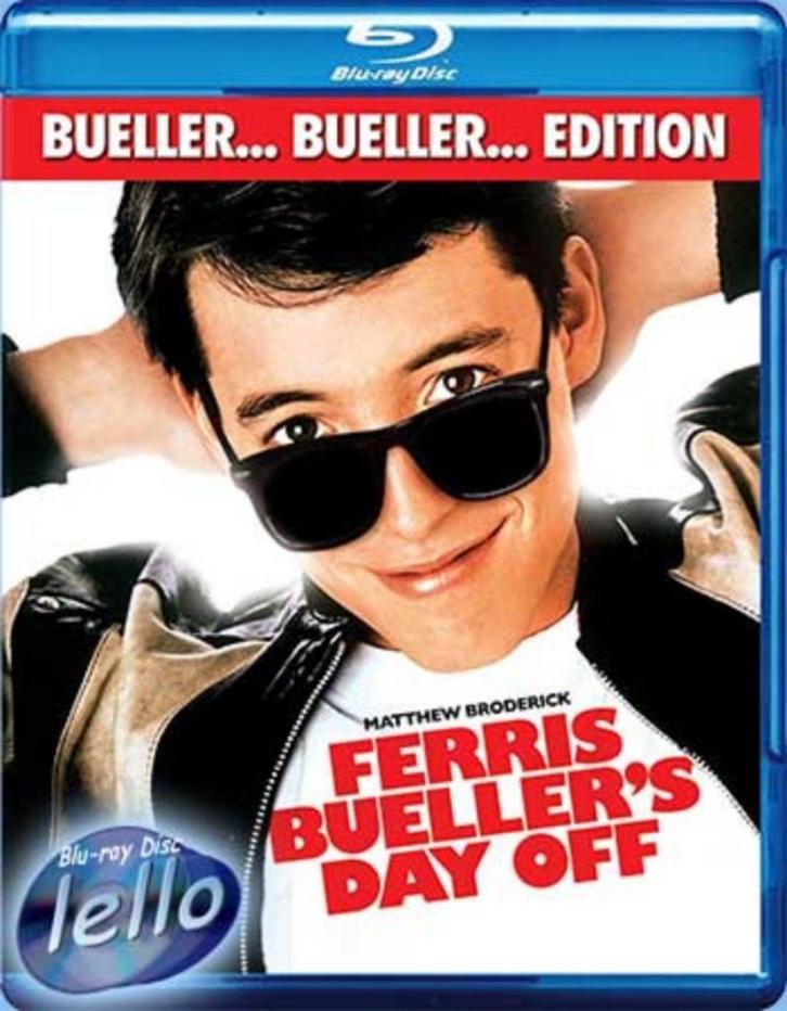 Blu-ray: Ferris Bueller's Day Off (Matthew Broderick) US NN, Cd's en Dvd's, Blu-ray, Nieuw in verpakking, Humor en Cabaret, Ophalen of Verzenden