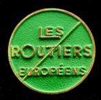 Les Routiers speld- groen gelakt, Verzamelen, Speldjes, Pins en Buttons, Verzenden, Nieuw, Transport, Speldje of Pin