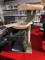 Kitten krabpaal groen-beige, Ophalen of Verzenden, Nieuw, Krabpaal