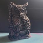 Leuke 3D geprinte uilen decoratie, Tuin en Terras, Tuinbeelden, Ophalen of Verzenden, Nieuw, Kunststof, Dierenbeeld
