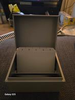 Metalen kaartenbak met alfabetische tabbladen, Ophalen of Verzenden