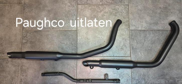 Paughco Uitlaten Bigtwin, Motoren, Onderdelen | Harley-Davidson, Nieuw, Ophalen of Verzenden