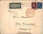 Finland - Berlin - Luftpostamt - Stempels - met inhoud -1934, Postzegels en Munten, Brieven en Enveloppen | Buitenland, Ophalen of Verzenden