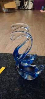 Murano prachtige zwanen set 2 stuks, Antiek en Kunst, Kunst | Designobjecten, Ophalen of Verzenden