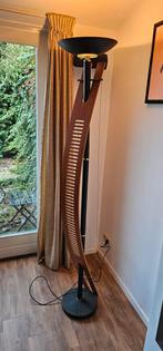 Staande lamp met cd-rek Halogeen, Ophalen of Verzenden, Gebruikt, 150 tot 200 cm