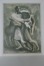 JAN VAN KEULEN BARMHARTIGE SAMARITAAN Mooie Litho 1947 SP15, Antiek en Kunst, Verzenden