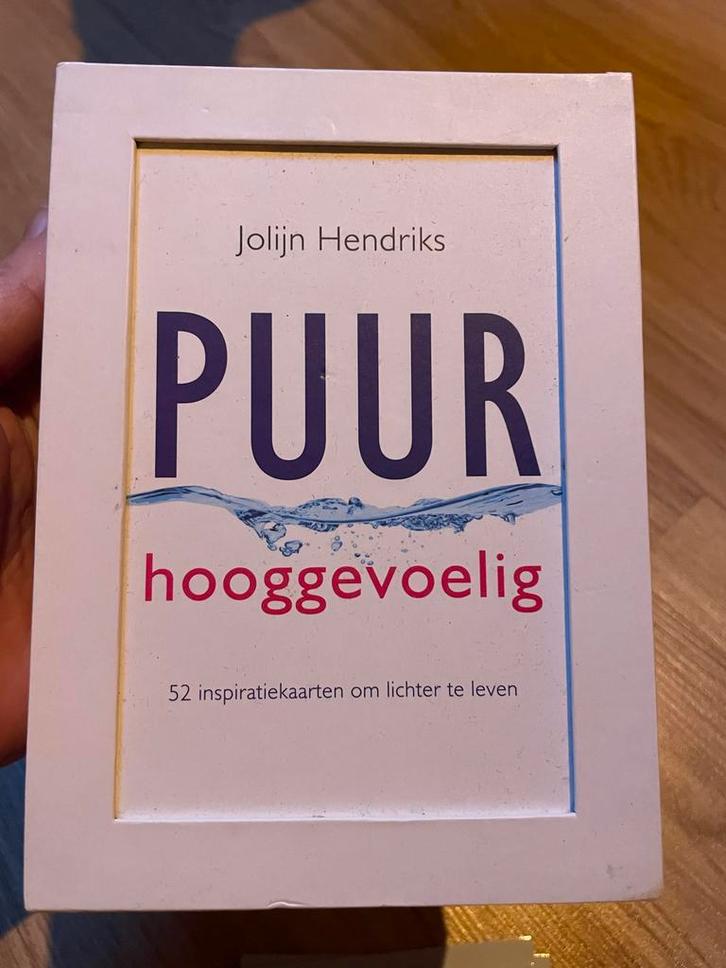 Puur Hooggevoelig - Inspiratiekaarten, Boeken, Esoterie en Spiritualiteit, Zo goed als nieuw, Overige typen, Spiritualiteit algemeen