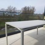 Fermob Calvi tafel 160x80 clay grey, Tuin en Terras, Tuintafels, Ophalen, Zo goed als nieuw, Rechthoekig, Aluminium