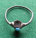Ring Bodemvondst  met turkoois 17e eeuw, Ophalen of Verzenden