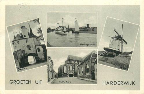 (387-013-051) Harderwijk Groeten uit, Verzamelen, Ansichtkaarten | Nederland, Gelderland, Verzenden