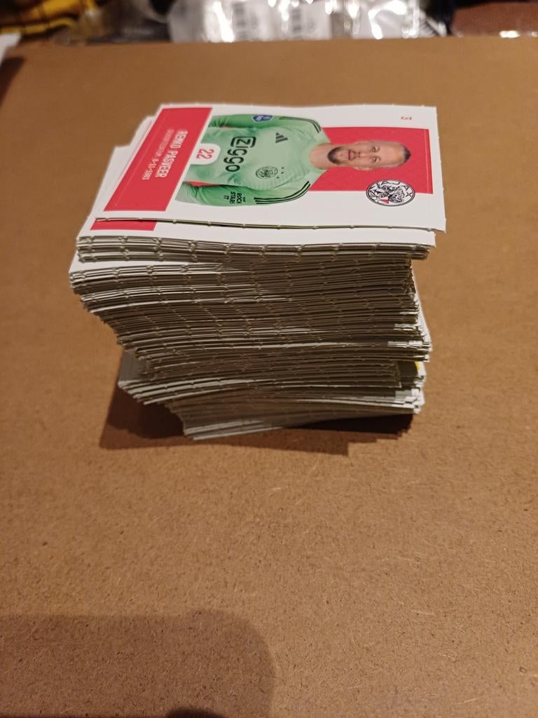 Voetbalplaatjes - Vraag welke je zoekt!, Ophalen of Verzenden, Gebruikt, Overige sporten, Poster, Plaatje of Sticker
