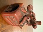 Beeld erotische scène keramiek terracotta Lima Peru, Verzenden, Gebruikt, Mens