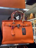 Oranje Hermès Handtas, Sieraden, Tassen en Uiterlijk, Tassen | Damestassen, Ophalen of Verzenden, Zo goed als nieuw, Oranje, Handtas