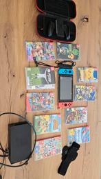 Nintendo Switch (2021) + 11 Games + Extra Geheugen, Spelcomputers en Games, Games | Nintendo Switch, Gebruikt, Online, 3 spelers of meer