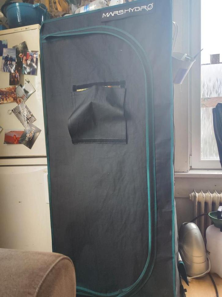 Complete kweektent set, Tuin en Terras, Kweekspullen, Gebruikt, Kweektent, Ophalen of Verzenden