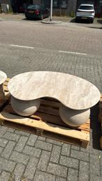 100% Travertine natuursteen - Model Pebble 120x65cm, Antiek en Kunst, Ophalen of Verzenden