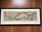 Oude kaart van de Maas in lijst, Antiek en Kunst, Ophalen