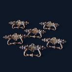 6 grote antieke grepen, Antiek en Kunst, Ophalen of Verzenden