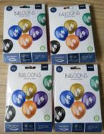 Folat - verjaardag ballonnen thema ruimte en sterren - 24, Ophalen of Verzenden, Nieuw, Versiering, Verjaardag