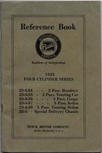 Buick Four Cylinder 1923 Reference Book handboek, Ophalen of Verzenden