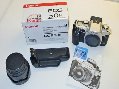 CANON Fotocamera EOS 50E met BP50 grip., Audio, Tv en Foto, Fotocamera's Analoog, Nieuw, Spiegelreflex, Canon, Ophalen of Verzenden
