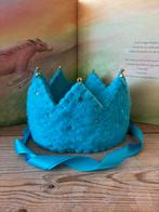 Waldorf vilten verjaardagskroon wol en vilt, Verzenden, Zo goed als nieuw, Figuurtje(s), Wolvilt