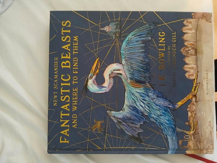 Fantastic Beasts and Where to Find Them (Illustrated Edition, Boeken, Esoterie en Spiritualiteit, Zo goed als nieuw, Overige typen