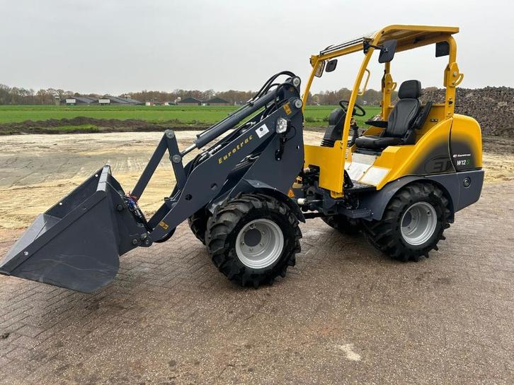 Eurotrac W12-S stage V Demo, Zakelijke goederen, Machines en Bouw | Kranen en Graafmachines, Wiellader of Shovel, Ophalen of Verzenden