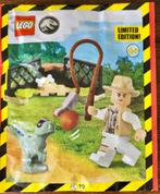 Lego Jurassic W.122409 Robert Muldoon & Raptor & Enclosure, Ophalen of Verzenden, Nieuw, Complete set, Lego