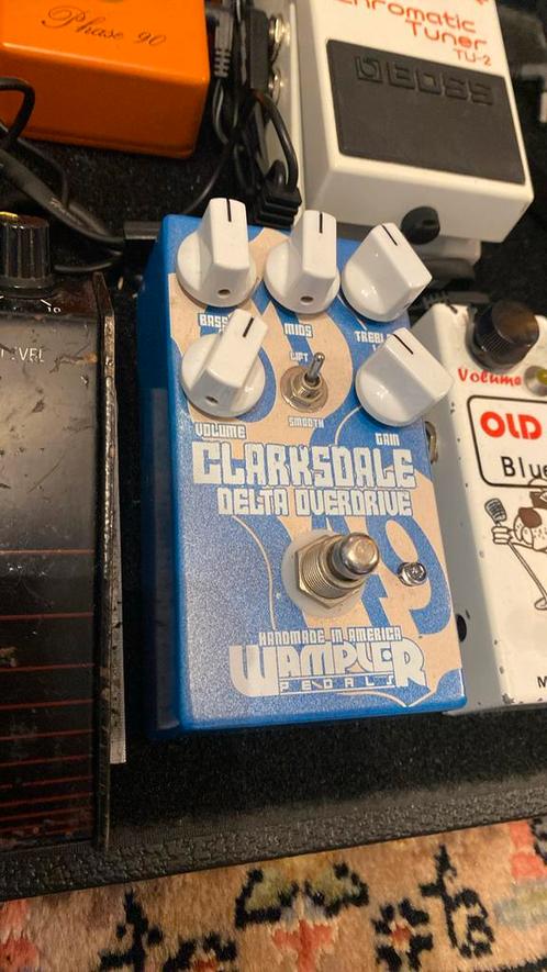Wampler clarksdale delta overdrive, Muziek en Instrumenten, Effecten, Zo goed als nieuw, Volume, Ophalen of Verzenden