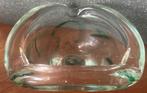 Vintage Glazen Asbak Maastricht Kristalunie 1950, Ophalen of Verzenden
