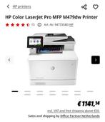 HP Color LaserJet Pro MFP M479dw - Zo goed als nieuw, Computers en Software, Printers, Ophalen, All-in-one, Kleur printen, Zo goed als nieuw