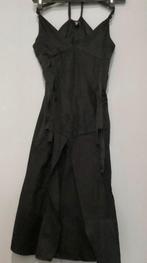 Prachtige ONE STEP Jurk SILK Zwart mt 38 (M), One Step, Zwart, Zo goed als nieuw, Onder de knie