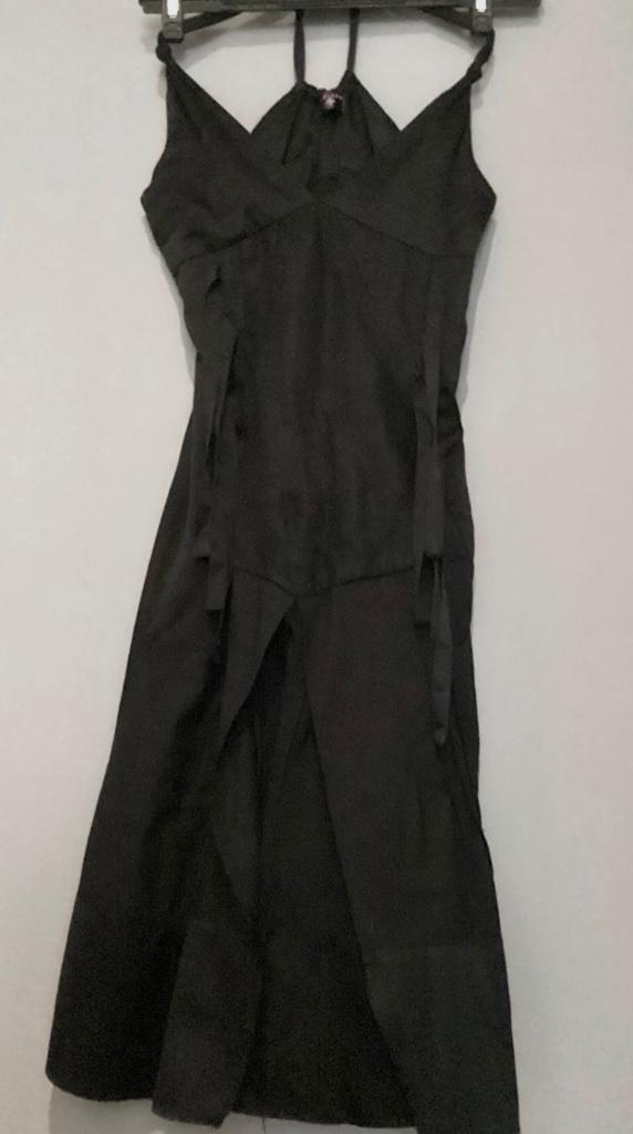 Prachtige ONE STEP Jurk SILK Zwart mt 38 (M), Kleding | Dames, Jurken, Zo goed als nieuw, Maat 38/40 (M), Zwart, Onder de knie