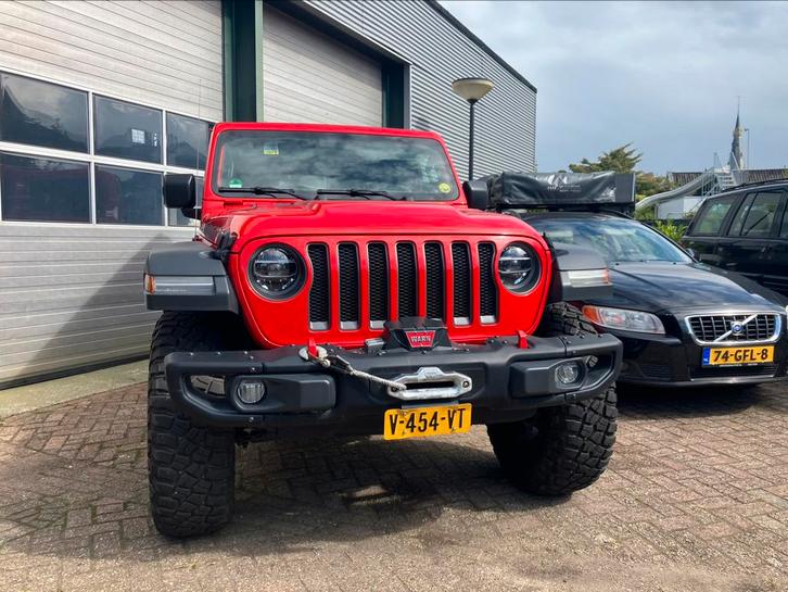 Jeep Wrangler Rubicon Full Options 2019 37.000km, Auto's, Bestelauto's, Particulier, 4x4, ABS, Achteruitrijcamera, Adaptieve lichten
